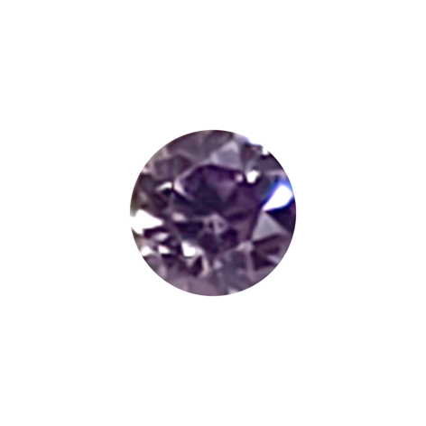 Amethyst Cubic Zirconia - 1.3mm