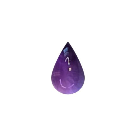 Amethyst Cabochon - 5x3mm Pear