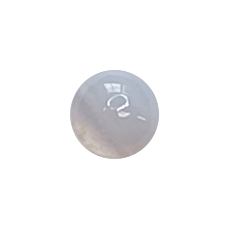 Blue Lace Agate Cabochon - 3mm