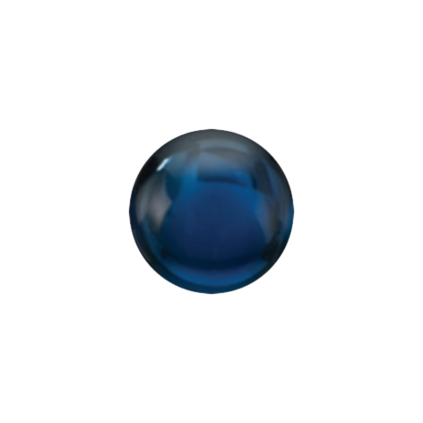 Blue Sapphire Cabochon - 3-3.5mm mixed lot