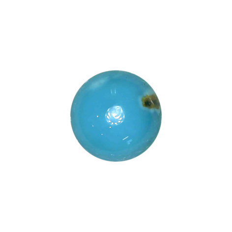 Dyer Blue Turquoise Cabochon - 4mm