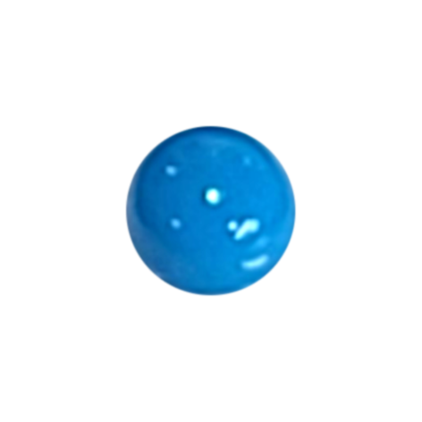 Synthetic Turquoise Cabochon (no inclusions) - 2mm