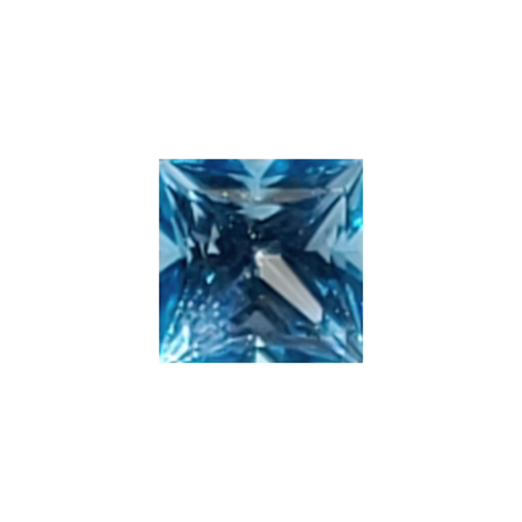Ice Blue Topaz - 3mm Princess